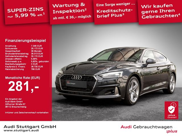 Audi A5 Sportback advanced 35 TFSI S tronic AHK ACC