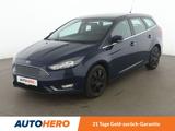 Ford Focus 1.5 EcoBoost Titanium*TEMPO*KLIMA*GARANTIE - mit Benzin-Antrieb: Blau, Kombi, Garantie