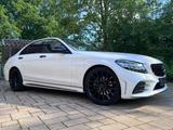 Mercedes-Benz C180 Limousine AMG Line (2021)  - Mercedes-Benz C 180 mit Benzin-Antrieb: Weiß, Limousine