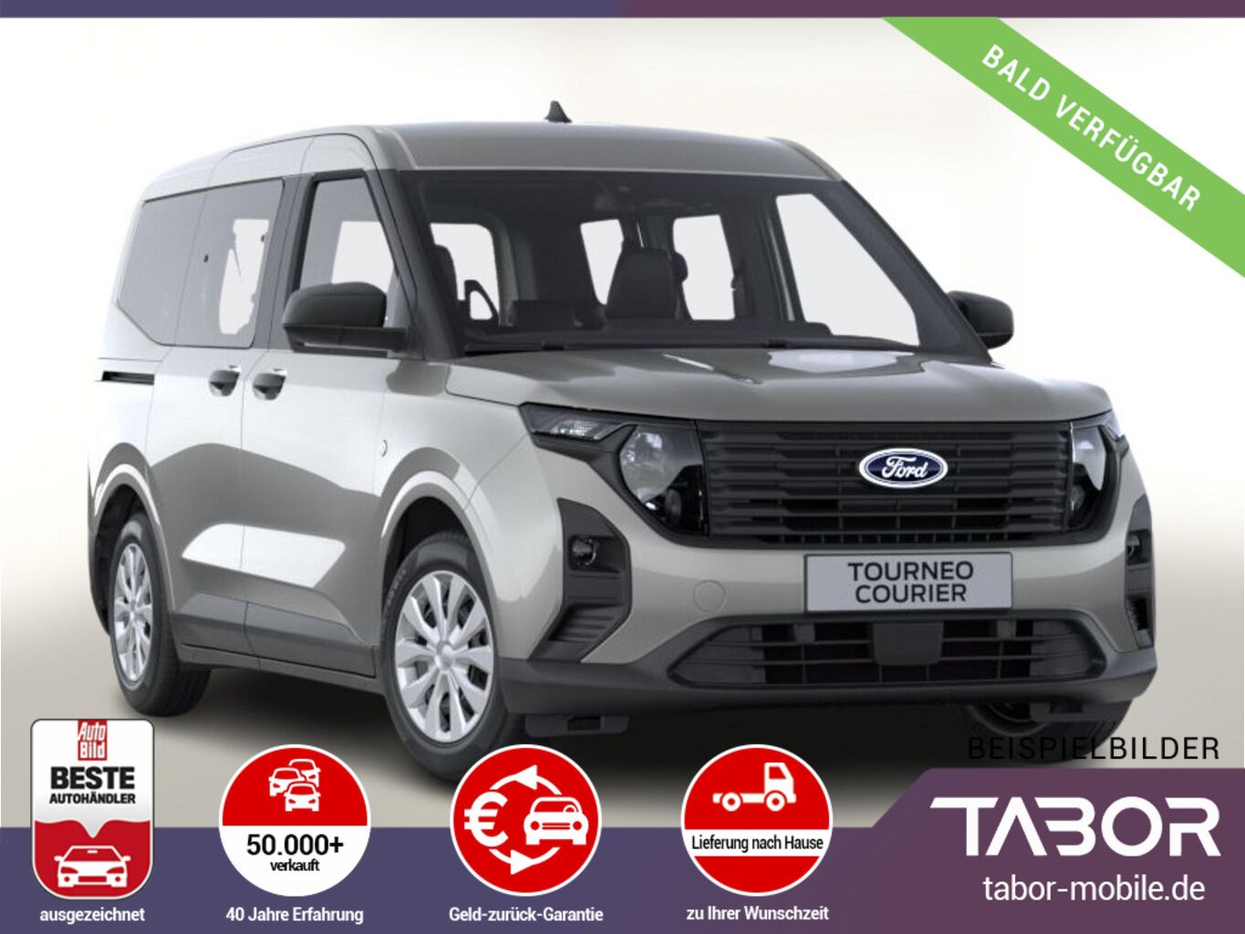 Ford Tourneo Courier 1.0 EB 125 Aut Trend WinterP PDC