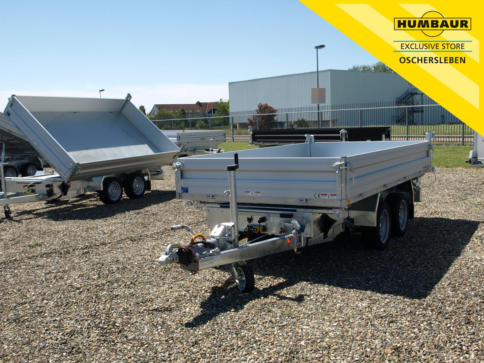 Humbaur Dreiseitenkipper HTK 3500.31 Parabelfeder E-Pump