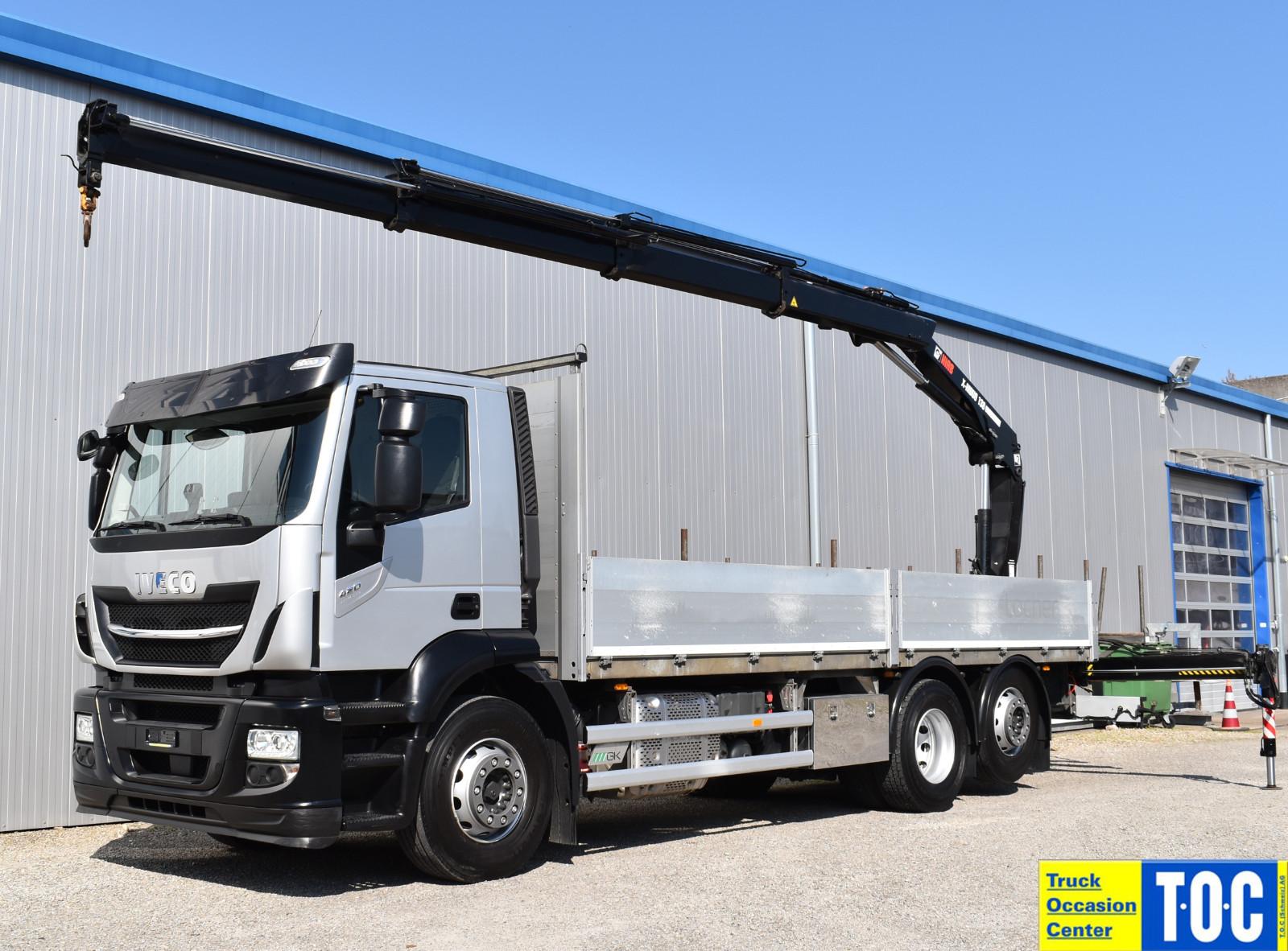 Iveco Stralis 260S42 Brücke/Kran Hiab/Retarder