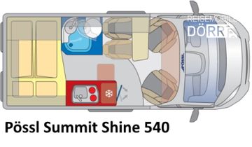 Fahrzeugabbildung Pössl Summit Shine 540 Citroen 140 PS