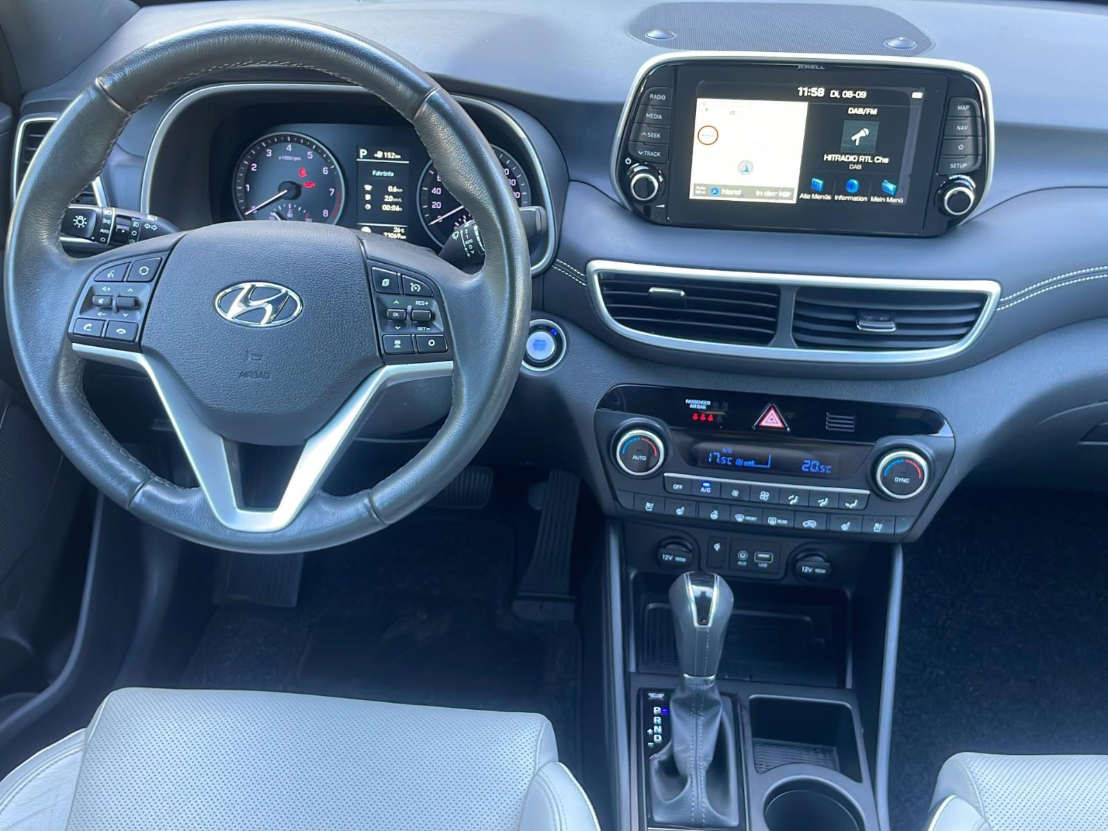 Hyundai TUCSON FL 1.6 GDi Turbo 7-DCT 4WD ACC AHZV WR