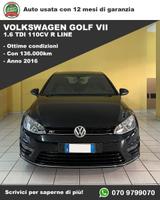 Volkswagen Golf 1.6 TDI 110 CV 5p. R Line BlueMo - Volkswagen Golf: 6r Line