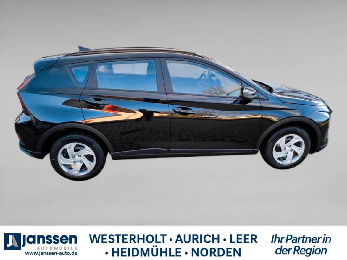 Fahrzeugabbildung Hyundai BAYON Select, PDC hinten, Klima, Navi, Rückfahr