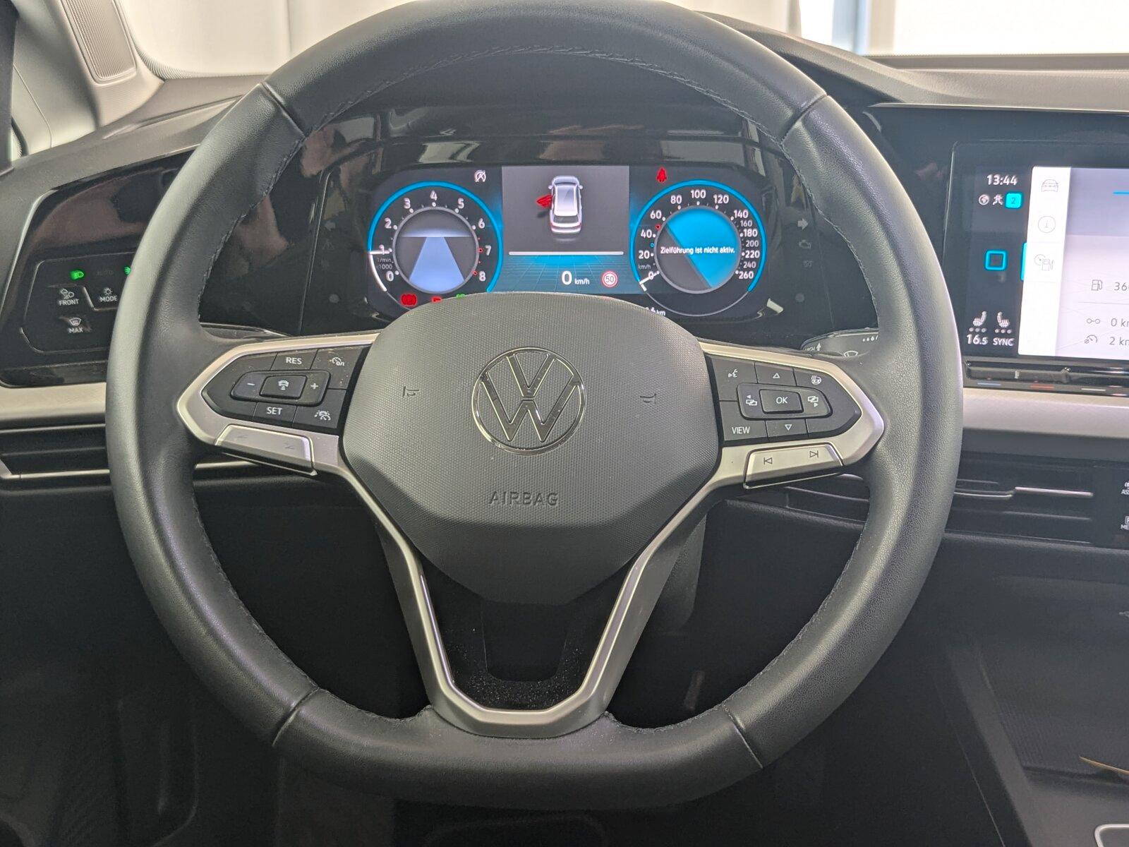 Volkswagen Golf VIII 1.5 eTSI Life OPF LED+NAVI+ACC+AHK+RFK, миниатюра 14