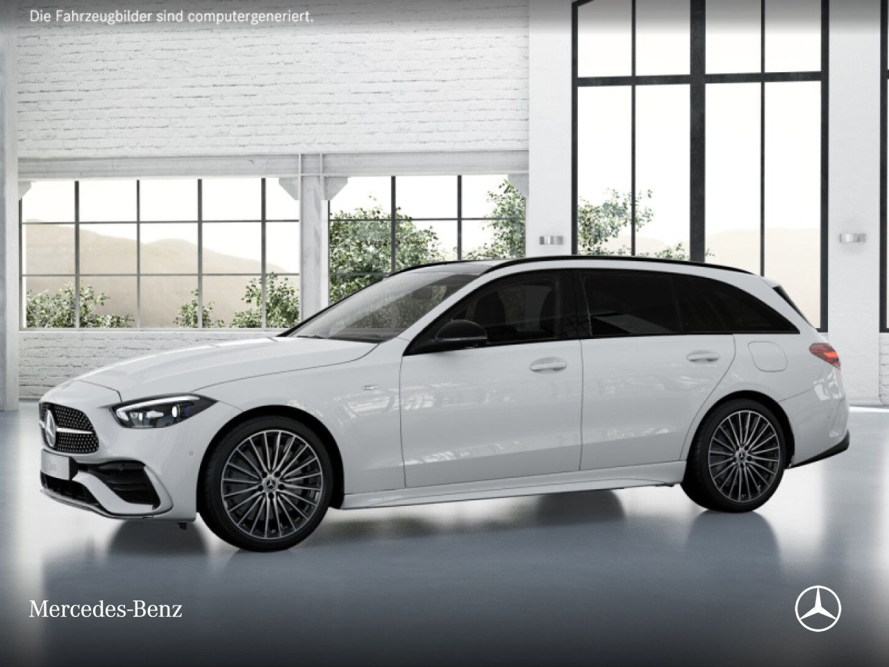 Mercedes-Benz C 300 e T AMG+NIGHT+PANO+360+AHK+19"+TOTW+9G imagem 3