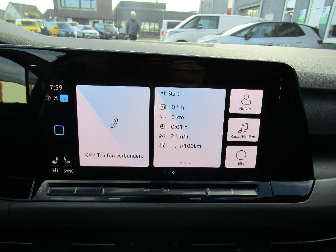 Volkswagen Golf Style 1.5 eTSI DSG AHK NAVI LED APP-CON LM1, миниатюра 17
