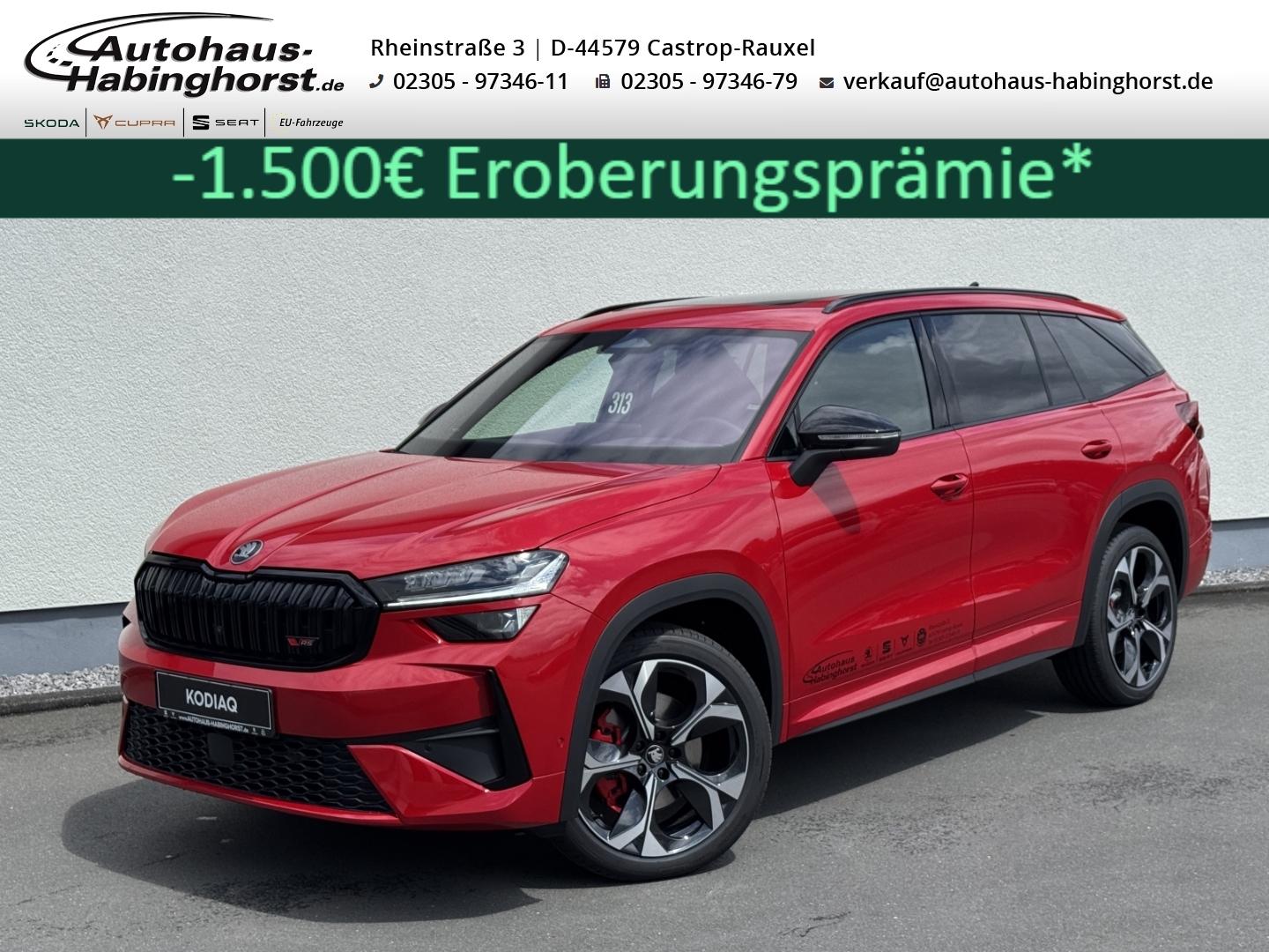 Skoda Kodiaq II 2.0 TSI DSG 4×4 RS 7-Sitzer HeadUp 360