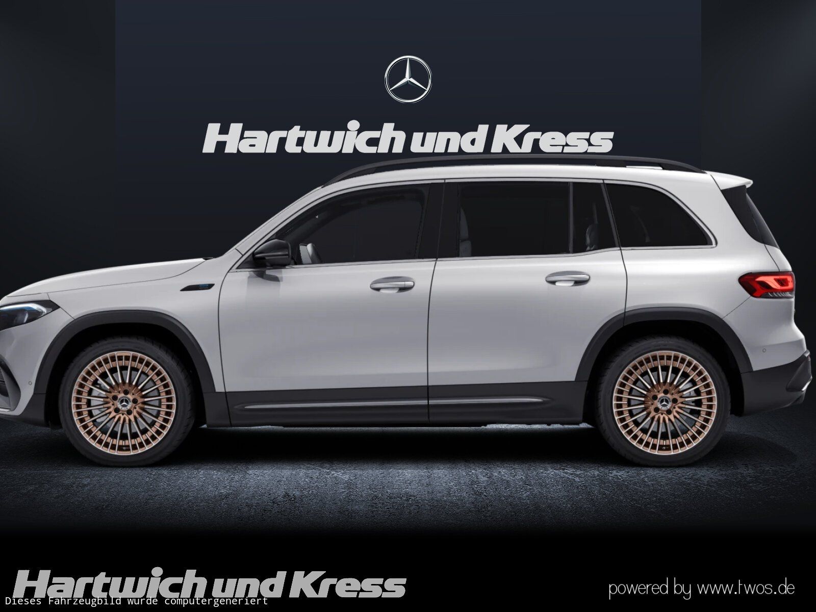 Mercedes-Benz EQB 300 4Matic Edition 1 AMG-Line Verstelldämpfu foto 5
