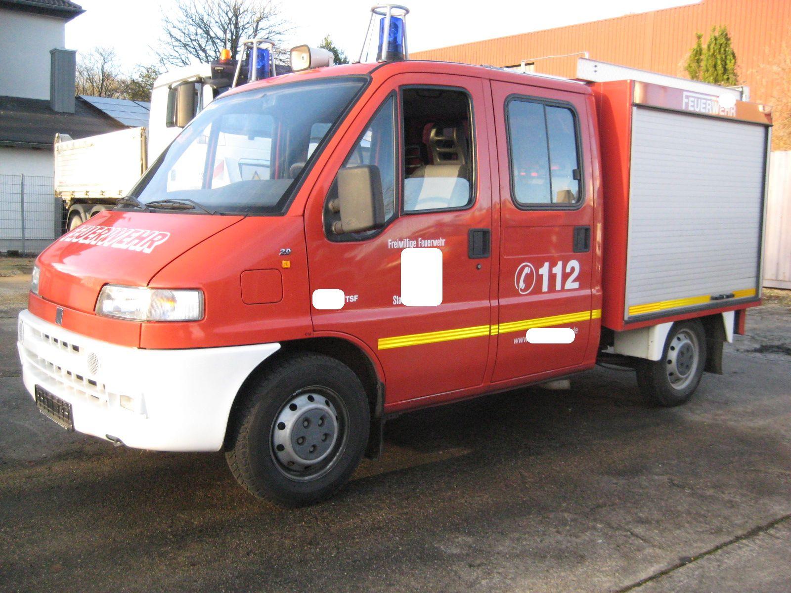 Fiat Ducato 2,0 Feuerwehr TSF /TÜV 07-2027 /17.000 KM