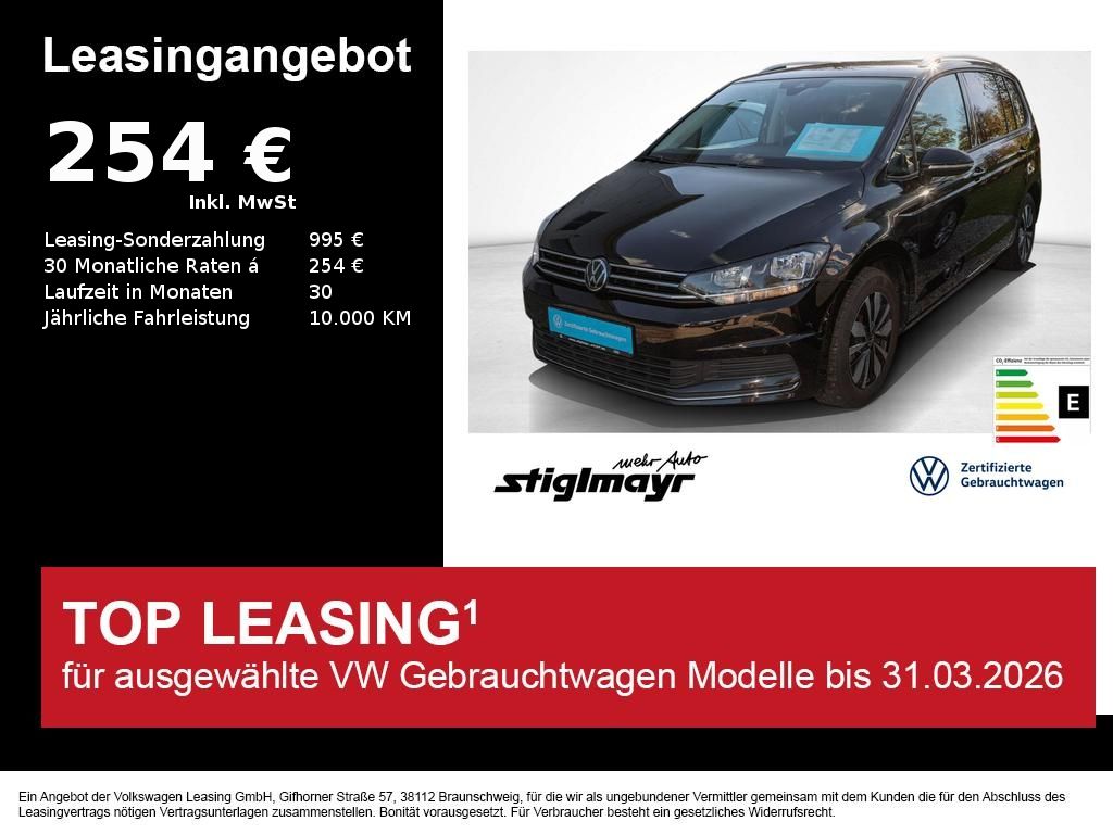 Volkswagen Touran Comfortline Goal 1.5 TSI KAMERA+SITZHG