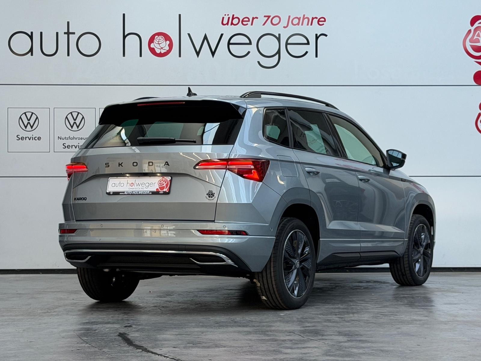Skoda Karoq Sportline#5J.Gar#Matrix#360°#AHK#Navi#App