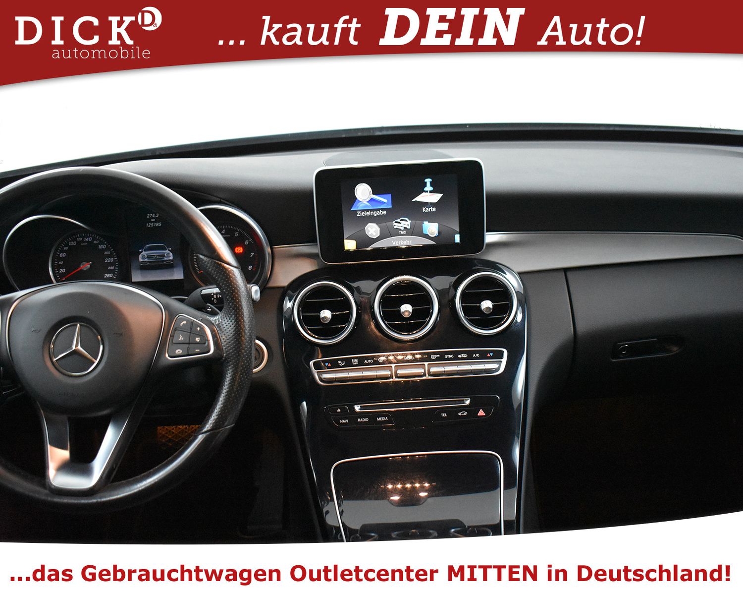 MERCEDES-BENZ C 180 CGI 7G Avantg NAVI+LEDER+SHZ+LED+AHK+PARK+ - Image 16