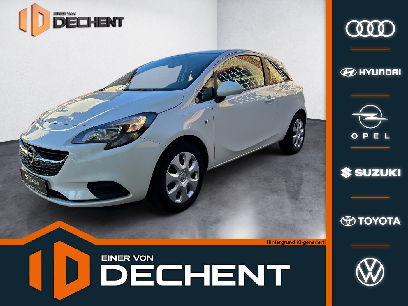 Fahrzeugabbildung Opel Corsa E 1.4 Edition Klima,Radio,USB,Allwetter