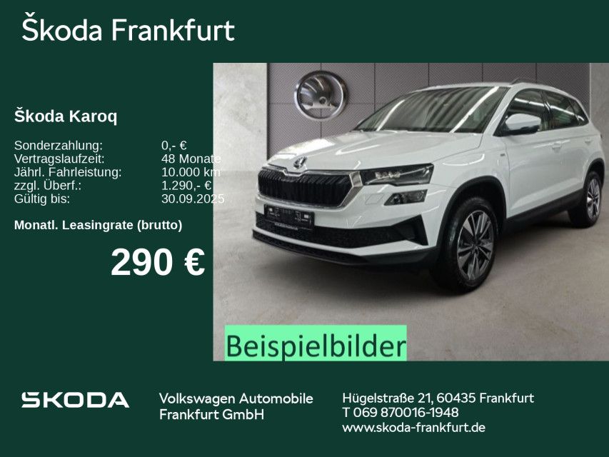 Skoda Karoq Tour 1,5 TSI 110 kW 7-Gang-DSG