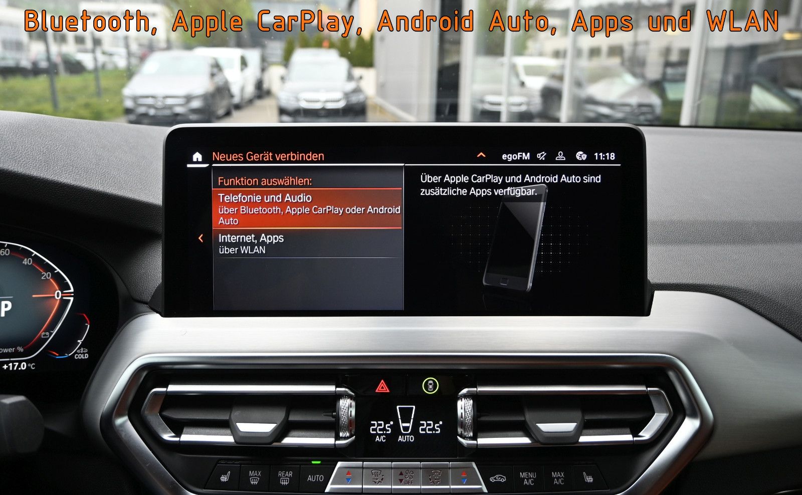 Fahrzeugabbildung BMW X4 xDr30d °UVP 92.400€°ACC°AHK°STHZG°INDIVIDUAL°