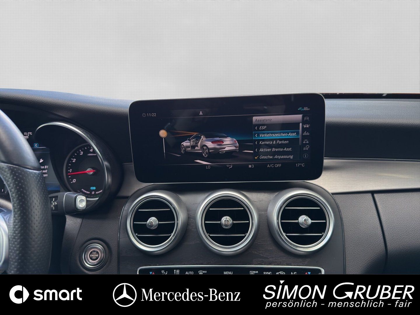 Fahrzeugabbildung Mercedes-Benz C 300 Cabrio AMG Burmester AHK Multibeam Distron