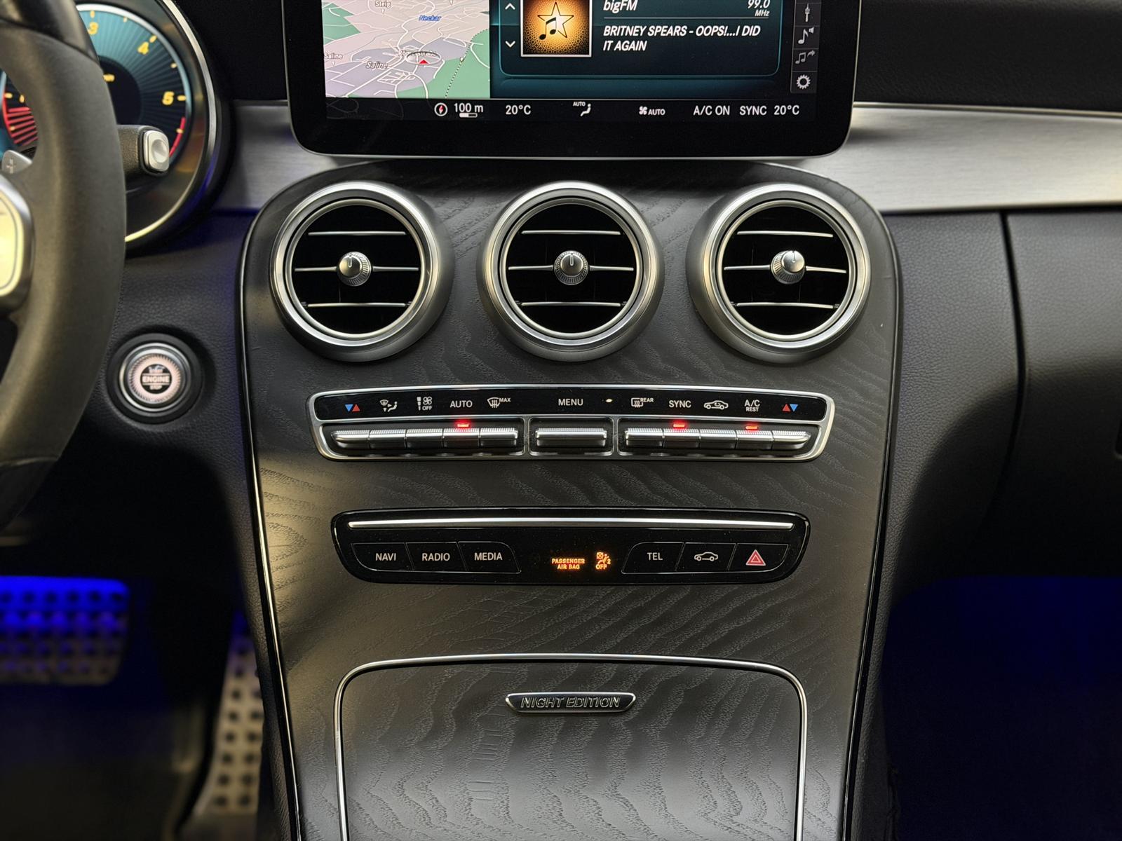 Mercedes-Benz C-Class d T Night Edition AMG-Paket 5J.Garantie, миниатюра 12