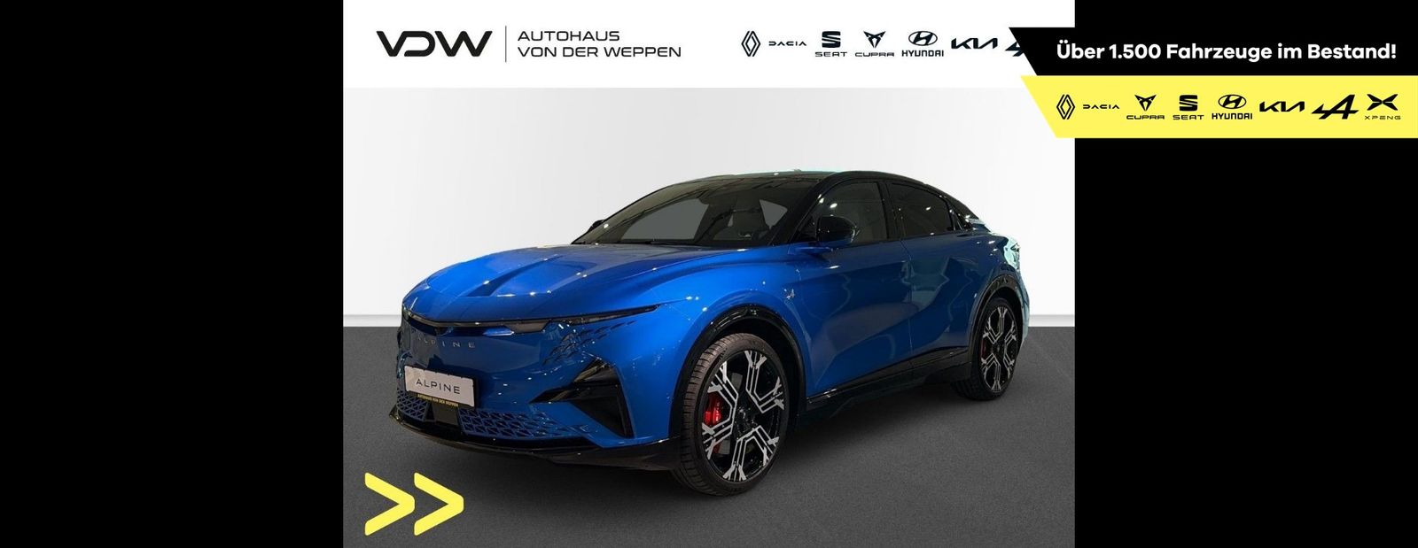 Alpine A390 GT Klima Navi Leder Rückfahrkamera