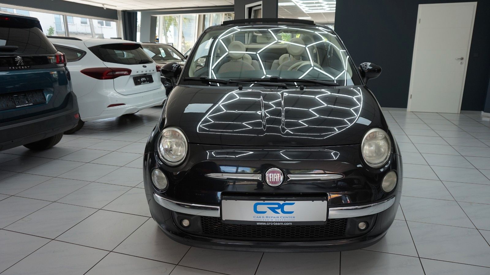 Fahrzeugabbildung Fiat 500 Lounge Cabrio  Scheckh. gepfl. TÜV neu