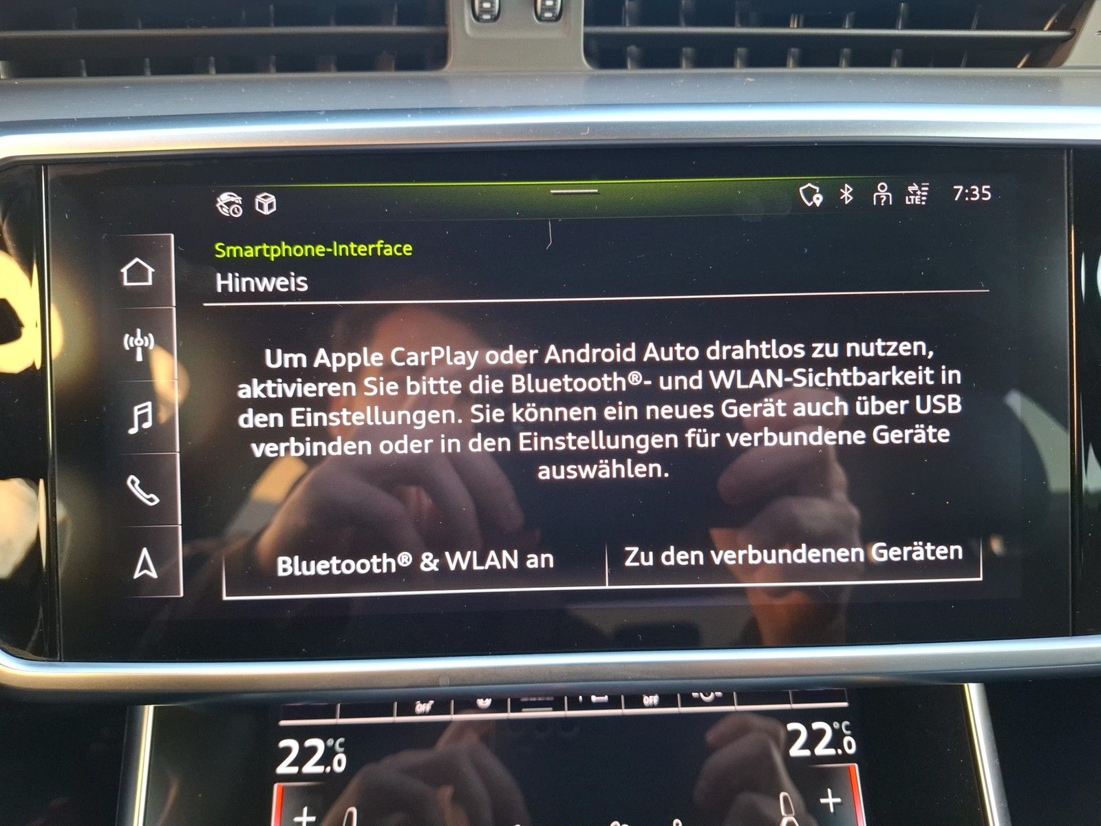 Fahrzeugabbildung Audi A6 Avant 45 TFSI quattro S-Line S-tronic Standhz