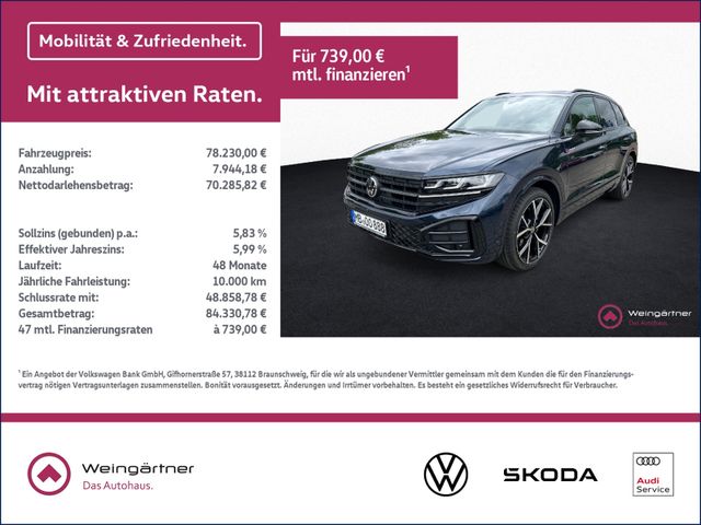 Touareg R-Line 3.0 TDI 4MOTION  AHK, Luftfahrwer