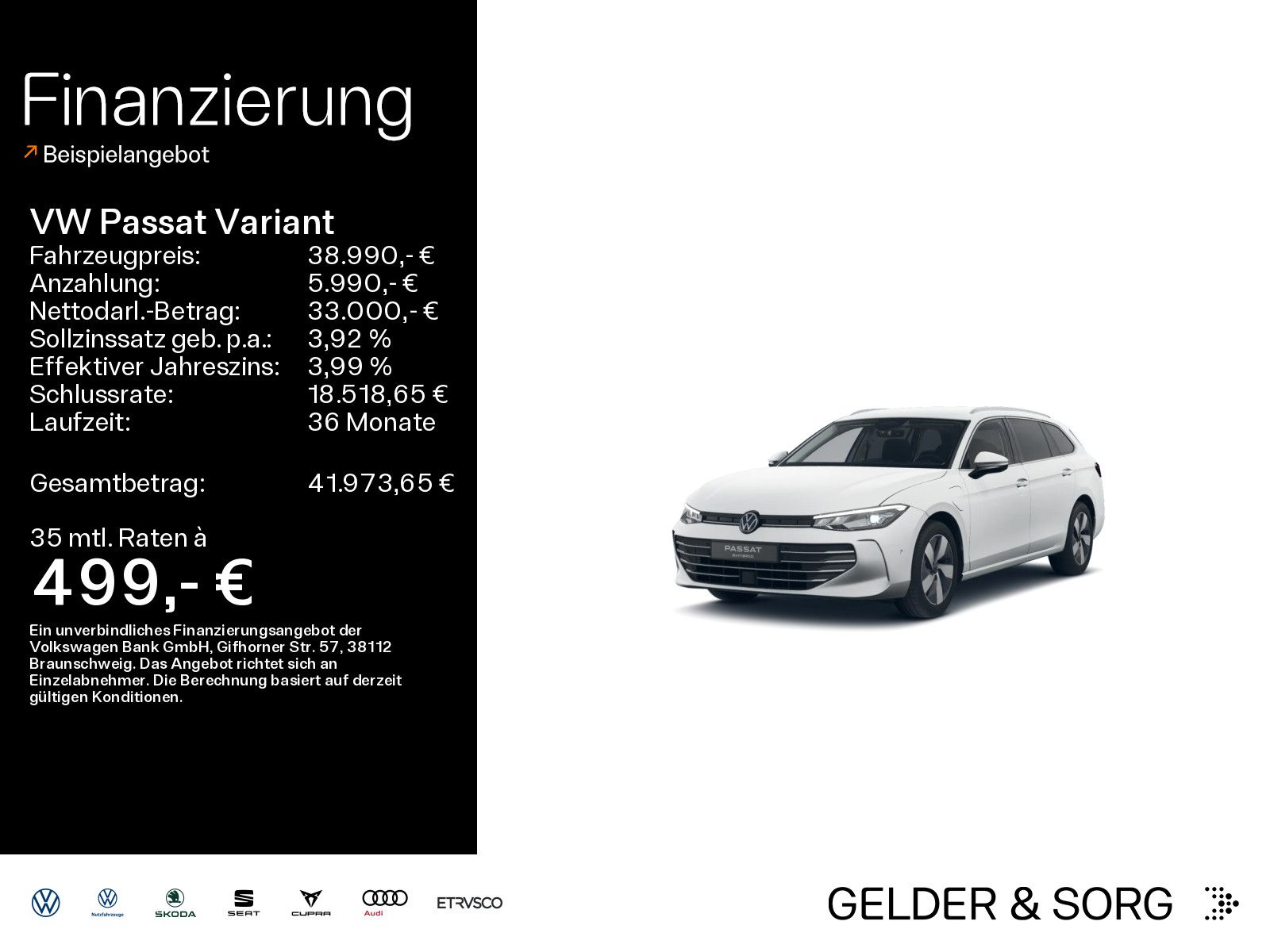 Volkswagen Passat Variant 1.5 TSI eHybrid Business RFK*HuD*