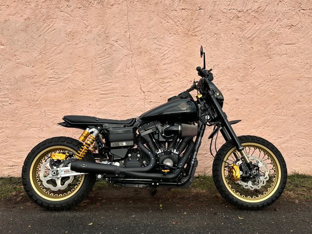 Harley-Davidson FXDLS DYNA LOW RIDER S SCRAMBLER UMBAU ÖHLINS