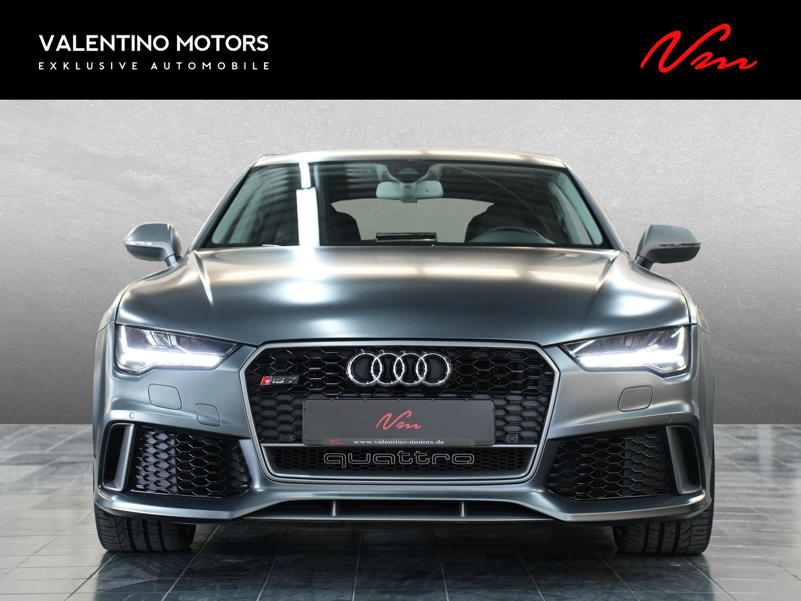 Fahrzeugabbildung Audi RS7 Performance - Daytona matt|Dynamik+|Valcona