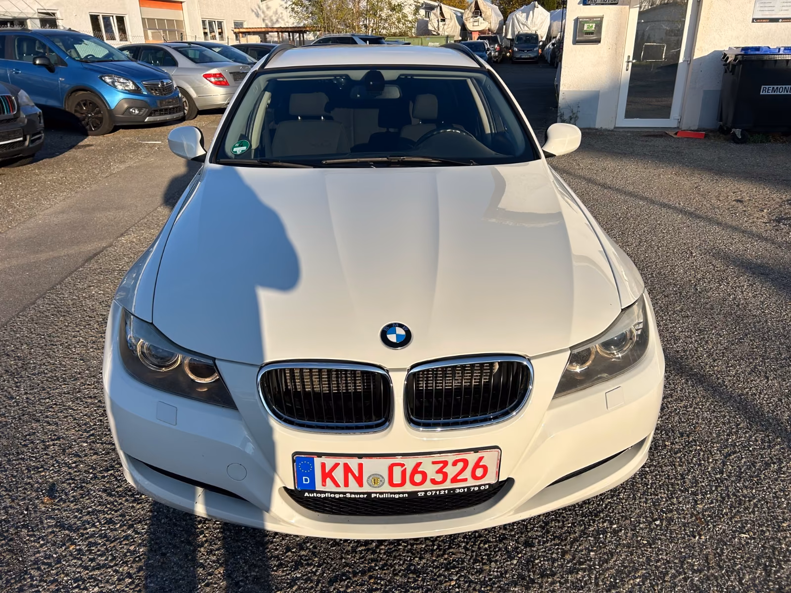 BMW 316 2012 — rear view