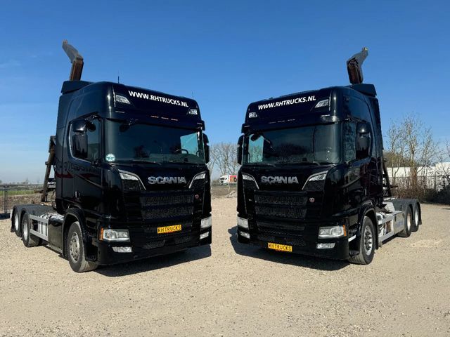 Scania R580 V8 6X2 VDL HOOK 20T RETARDER EURO 6 2 UNITS