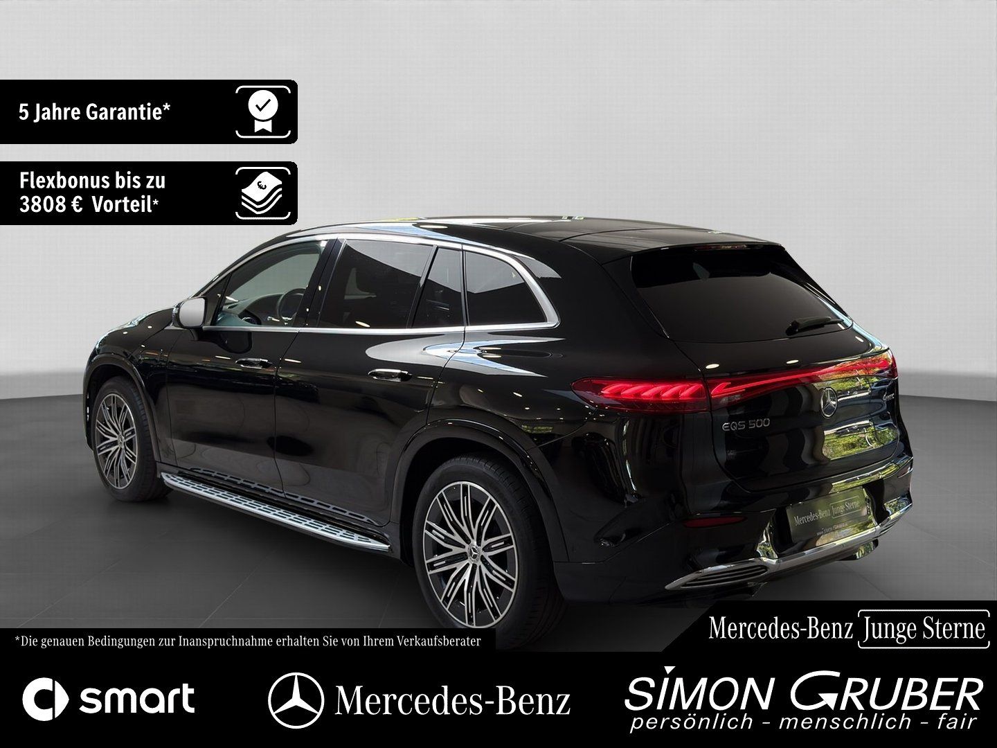 Mercedes-Benz EQS 500 4M SUV AMG Hyper Fond-Entertain 7Sitze foto 3