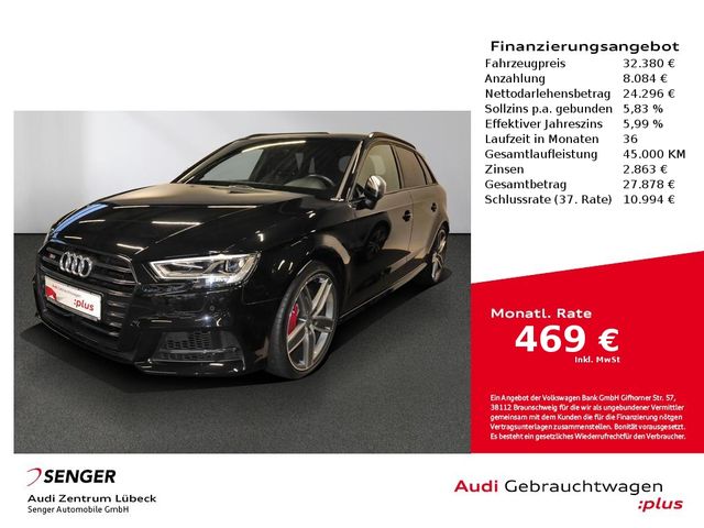 Audi S3 Sportback 2.0 TFSI S Tronic Navi virtual B&O