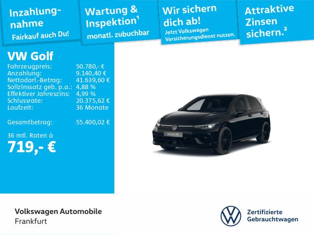 Volkswagen Golf VIII R 20 TSI DSG 4Motion BLACK HK DCC 2026