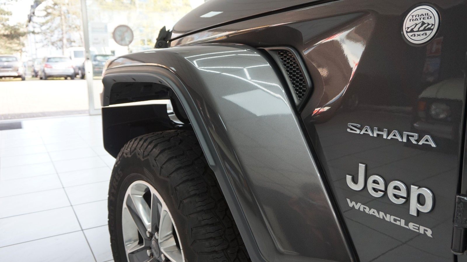 Fahrzeugabbildung Jeep Wrangler Unlimited Sahara TÜV neu Cabrio