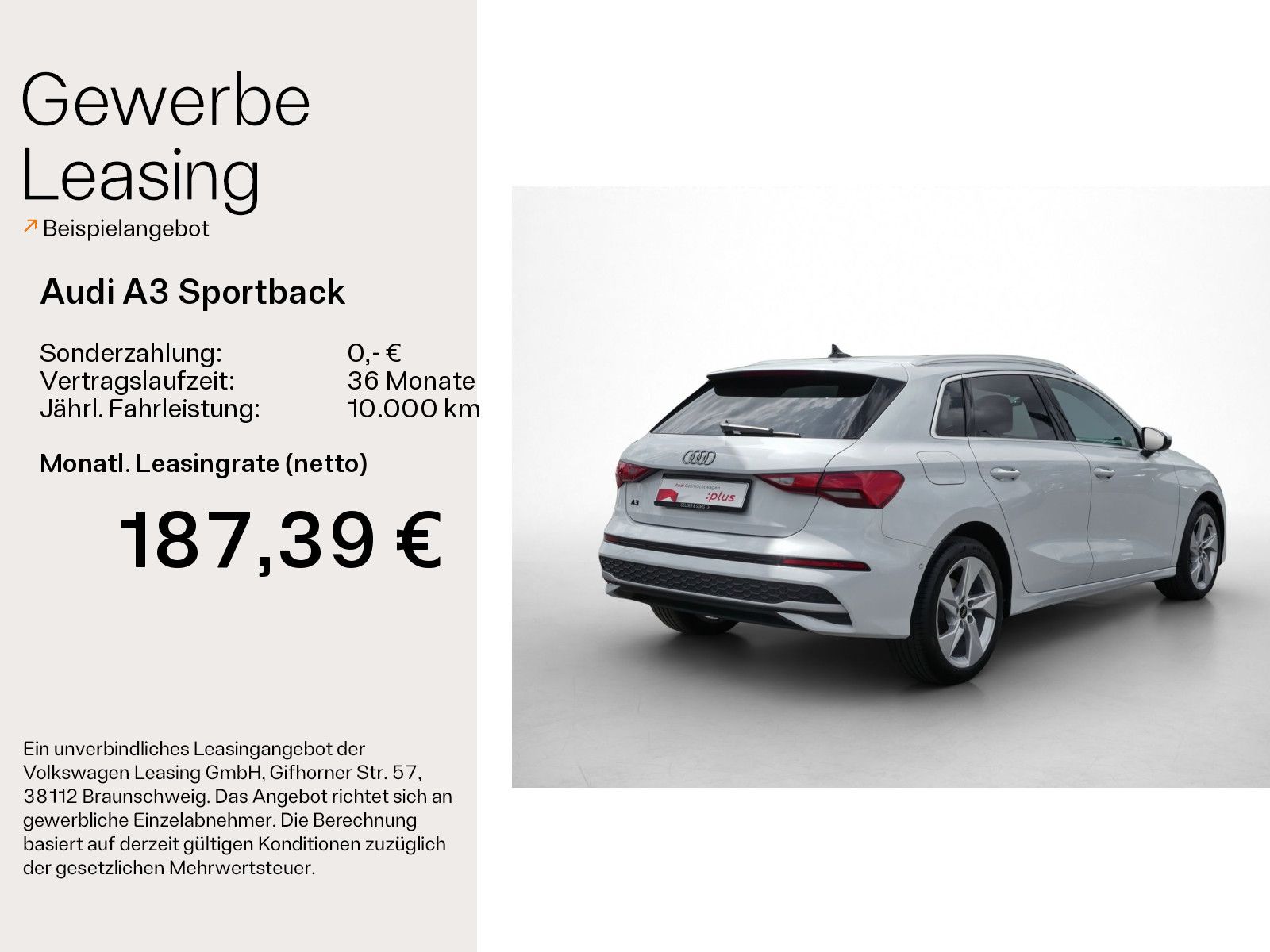 Audi A3 Sportback 35 TFSI OhneZusatzkosten*advanced L imagem 2