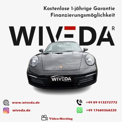 Porsche 992 Cabrio~Leder~Navi~PVTS~Apple~RFK~LED