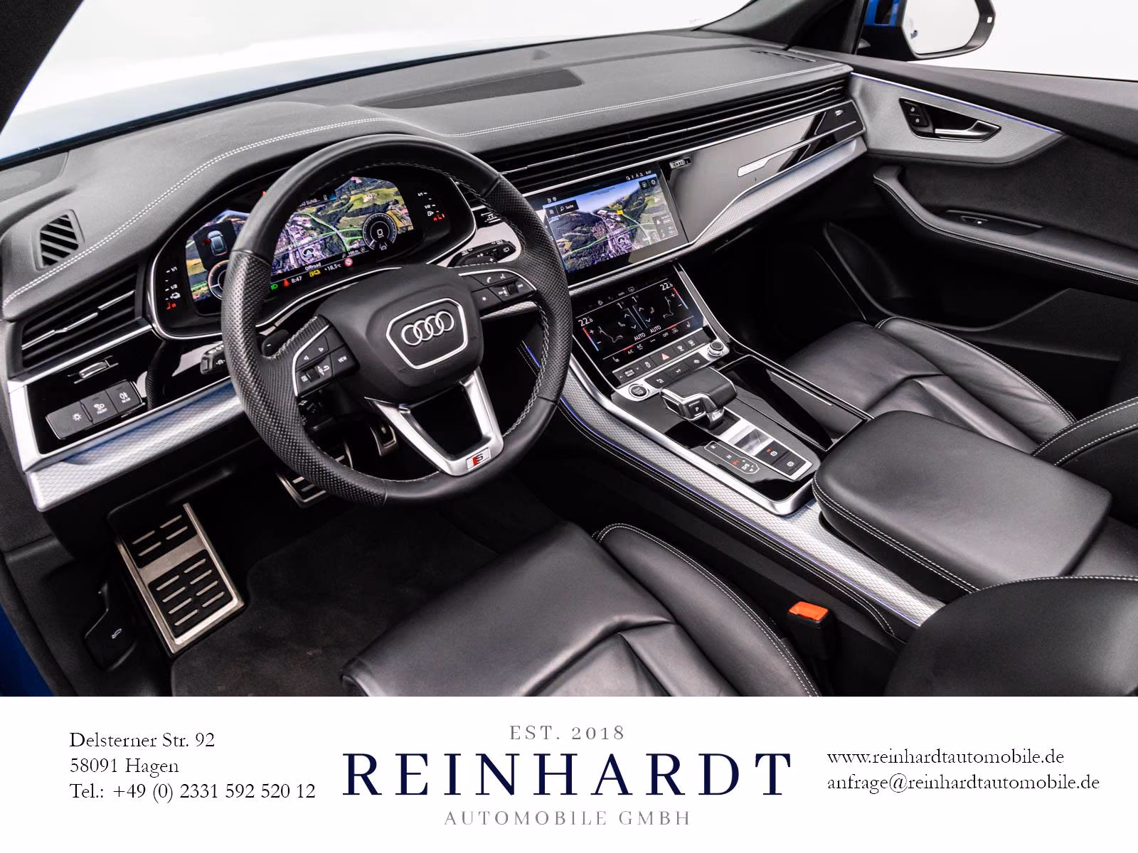 Audi Q8 55TFSie 2x S LINE BLACK LASER/SIDE/PANO/22Z.