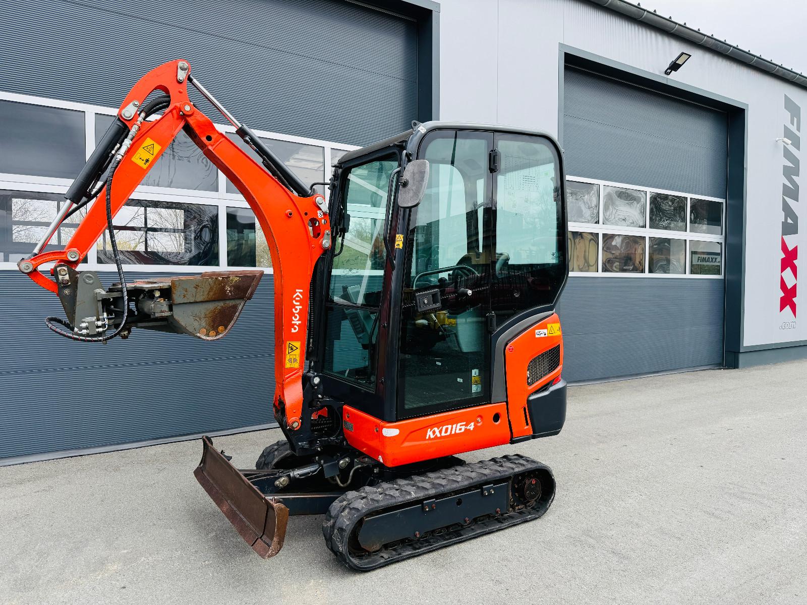 Kubota KX016-4 - SCHNELLW. -  2 X SCHAUFEL