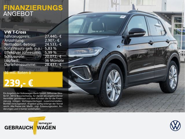 Volkswagen T-Cross 1.0 TSI DSG LIFE IQ.DRIVE MATRIX LM17 SI