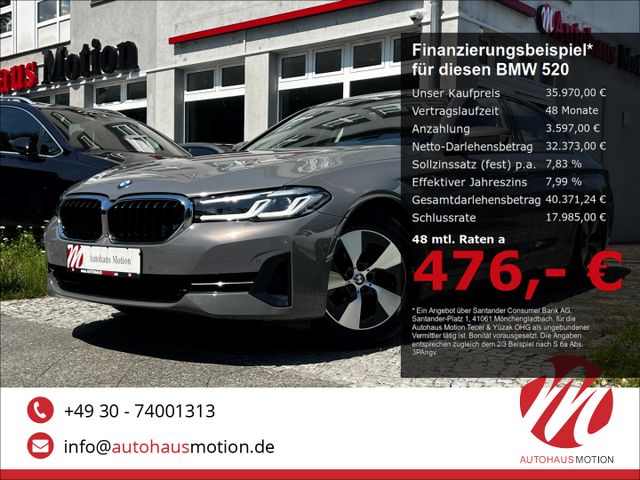 BMW 520 d Mild-Hybrid LED HUD KAMERA MEMORY AMBIENTE