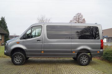 Mercedes-Benz Sprinter 319 CDI 4x4 Mixto-AUT-5 SITZER-LEDER-