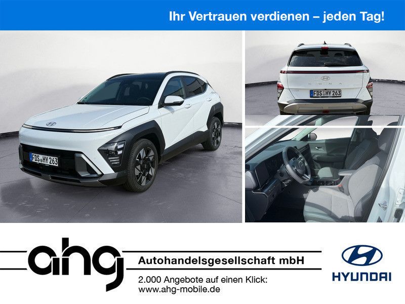 Hyundai Kona 1.6 T-GDI Prime GLASDACH BOSE BARAKTION