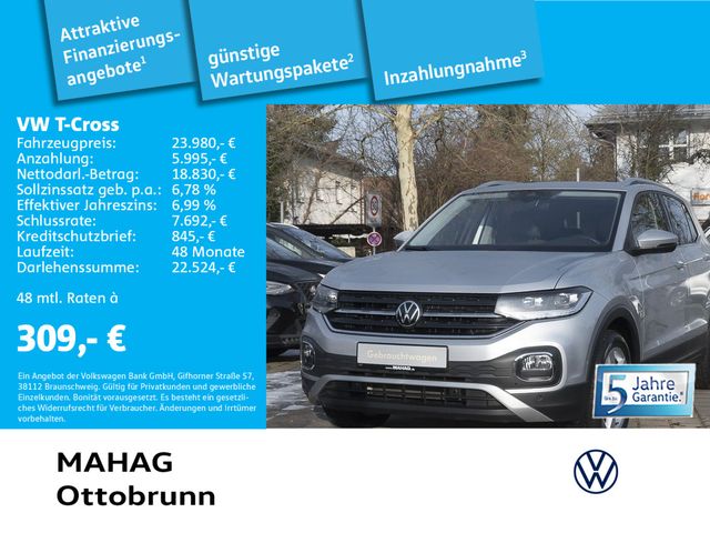 Volkswagen T-Cross 1.0 TSI STYLE Navi LED Kamera DSG