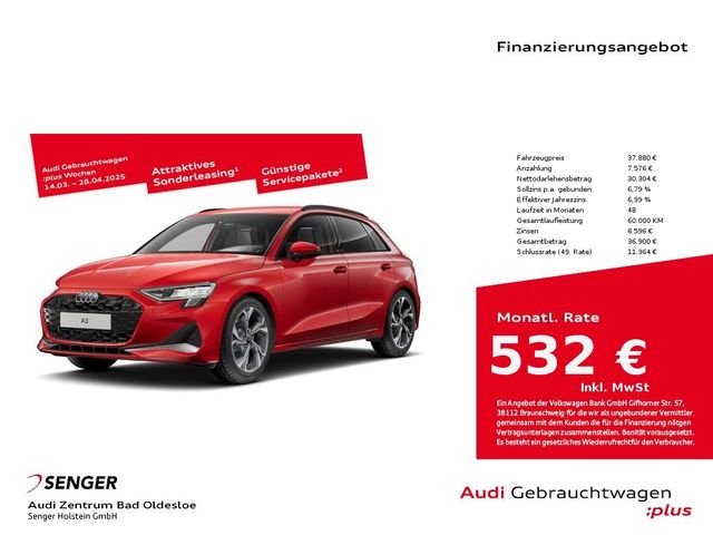 Audi A3 Sportback advanced 30 TFSI Businesspaket AHK