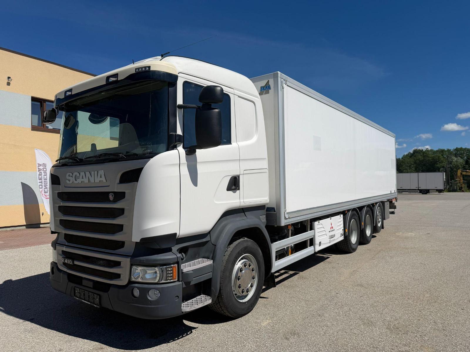 Scania R410 8x4*4 + MITSUBISHI TU100SA MULTITEMP