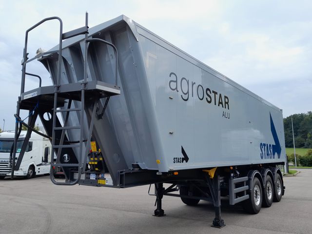 Stas AgroStar 47,3 cbm Alu-Kippsattelauflieger