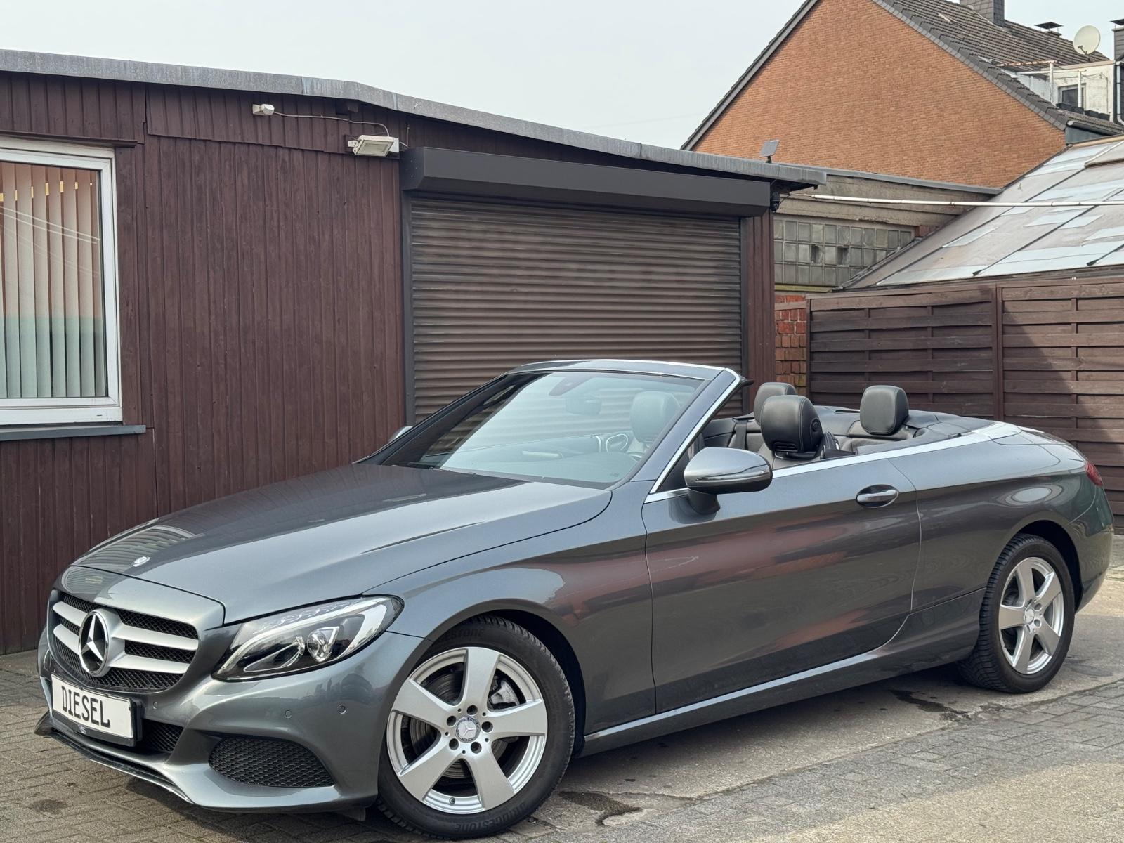 Mercedes-Benz C 220d CABRIO NAVI SHZ AIRSCRAF LED LEDER